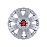 Set 4 capace roti 16 inchi (R16) Cosmos Gri, Compatibil Cu Suzuki, Autohelix MSA
