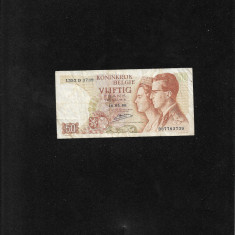 Belgia 50 francs franci 1966 seria337783739