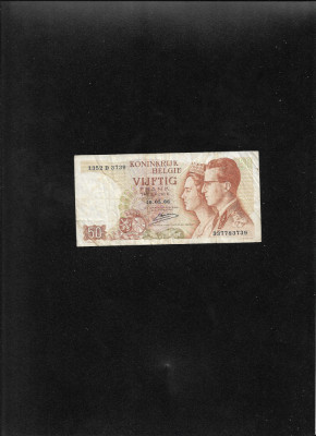 Belgia 50 francs franci 1966 seria337783739 foto