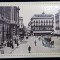 BRUXELLES , PLACE DE LA MONNAIE ET LA RUE NEUVE , FOTOGRAFIE LIPITA PE CARTON , MONOCROMA , CCA . 1900