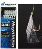 Taparine Stavride HAYABUSA Sabiki, UV Plus, Nr.8, 6 Carlige, 1buc/pac