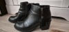 Botine piele Bata, marimea 36, Negru