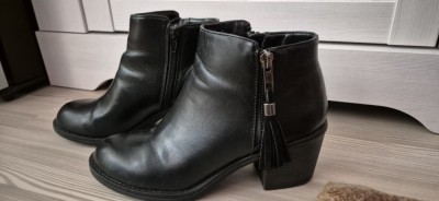 Botine piele Bata, marimea 36 foto