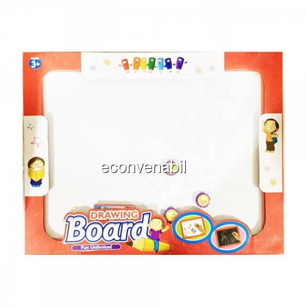 Tabla Magnetica Copii Dubla cu Magneti si Burete Drawing Board 280426 Tabla Magnetica Copii Dubla cu Magneti si Burete Drawing Board 280426