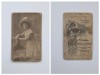 Fotografie CDV Fay Marton, Portretul Irmei Perian / Irina Perian, Resicza, Resita, Banat, Romania, Austro-Ungaria, VI.10.1910