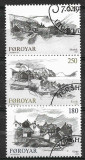 Faroe 1984 - Localitati rurale 3v,stampilat,perfecta stare(z)