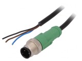Cablu de Conectare M12 1,5m 250VAC 4A PVC