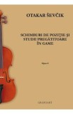 Schimburi de pozitie si studii pregatitaore in game - Otakar Sevcik