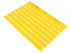 Etichetă Autoadezivă Galbenă 20x8mm FLEXIMARK&reg;