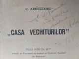 CASA VECHITURILOR.CAROL ARDELEANU CU DEDICATIE SI SEMNATURA.1923 R1.