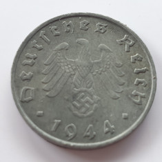 Germania Nazista 10 reichspfennig 1944 G (Karlsruhe)