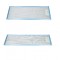 Set filtre aluminiu hota incorporabila Beko CTB6407X, 2 bucati asimetrice