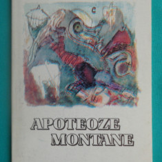 Mihai Munteanu – Apoteoze montane (poeme)( cu dedicatie si autograf )