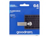 Pendrive USB 2.0 64GB Argintie, R: 20MB/s, W: 5MB/s, USB A, Goodram