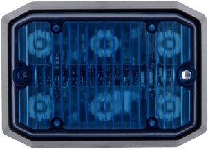 Stroboscop profesional LED SWL Albastru 6 led foto