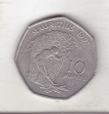 bnk mnd Mauritius 10 rupii 1997 , personalitati foto