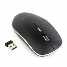 Mouse Wireless Gembird MUSW-4B-01 USB Black foto