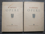 M. Eminescu - Opere II + III (ediţie critică Perpessicius; 1943 - 1944)