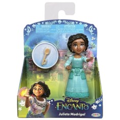 Papusa mini cu accesoriu, Disney Encanto, Julieta Madrigal, 8 cm