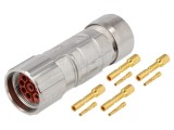 Conector M23 Mufă 8 PIN Mamă Crimpată Drept Pe Cablu EPIC KIT LS1