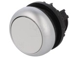 Comutator cu apăsare 22mm gri
