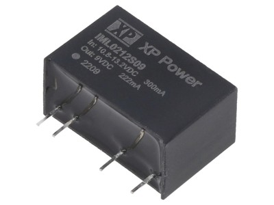Convertor DC/DC 2W 12V la 9V 222mA foto