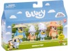 Set 4 figurine - Bluey - Family Trip: Bandit, Bingo, Bluey & Chilli | Moose Toys