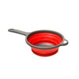 Strecuratoare pentru paste pliabila rosie, 18 cm