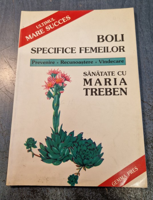 Boli specifice femeilor Maria Treben