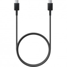 Cablu de date Samsung, USB Type C, 3A, 1m, Black