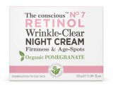 Crema pentru noapte cu Retinol si Rodie, 50ml, The conscious