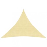 Gossi parasolar, bej, 4x4x4 m, hdpe, 160 g/m2