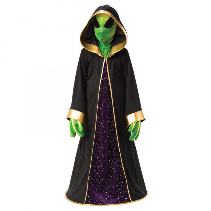 Costum extraterestru Alien pentru copii 5-6 ani 110 - 116 cm