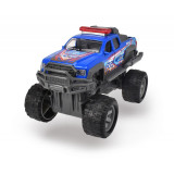 Masina de teren Rally Monster, metalica, 15 cm, Albastru, Simba