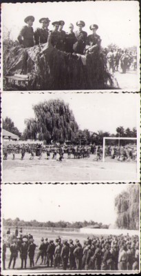 HST M179 Lot 3 poze militari rom&amp;acirc;ni 1947 Chișineu-Criș foto