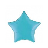 Balon Folie Metalizat Stea Bleu- 45 cm