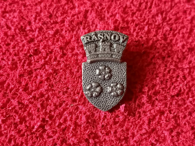 Insigna emblema oras Rasnov (Brasov) foto