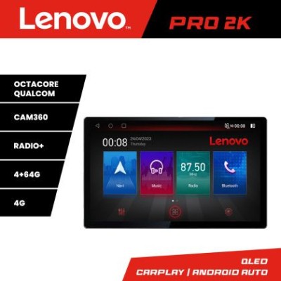 Navigatie Ford Transit Focus Kuga K-transit Lenovo PRO 4+64 13 inch 2K android 4G DSP gps internet CarStore Technology foto