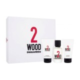 DsQuared 2 Wood Set cadou unisex EDT 50 ml + 50 ml gel de duș + 50 ml loțiune de corp