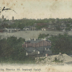 AMS# - ILUSTRATA OBORUL DE FAN. BISERICA SFT. IMPARATI GALATI 1910 CIRCULATA