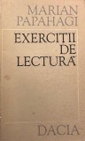 Debut Marian Papahagi Exerciții de lectură 1976 Dacia Cluj critică literară