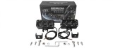 Set 2 Proiectoare LED cu Lupe Bifunctionale AutoREY&reg; PRO pentru Motociclete sau ATV, Culoare Alb 6000K si Culoare Galbena 3000K pentru Ceata