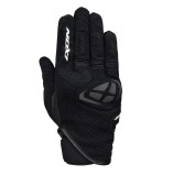 Cumpara ieftin Manusi barbati Roadster vara textil/piele Ixon model MIG MS culoare: negru/alb &ndash; degete tactile M (8/9)
