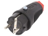 Conector Alimentare AC Tată 2P+PE 250V 16A Pe Cablu