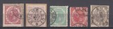 ROMANIA 1891 LP 48 CAROL I - 25 ANI DE DOMNIE SERIE STAMPILATA