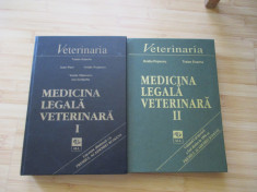 TRAIAN ENACHE ; OVIDIU POPESCU--MEDICINA LEGALA VETERINARA - 2 VOL. foto