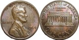 SUA 1964 - 1 cent, circulata