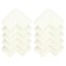 Set 10 protectii colturi pentru siguranta copii, 60x35mm, spuma EPE, crem Household NewTrend