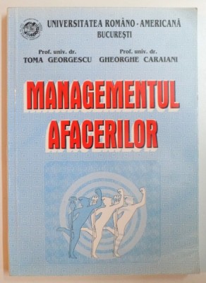 Ghe. Caraiani - Managementul afacerilor foto
