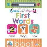 Page Publications Collection - Write and Wipe First Words - Early Learning for Children - Best Activity Book - Colorful and Durable Books - Perfect fo